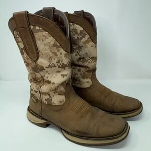 Durango Maverick XP Steel Toe Waterproof Western Work Boot Mens Size 8 DDB0166